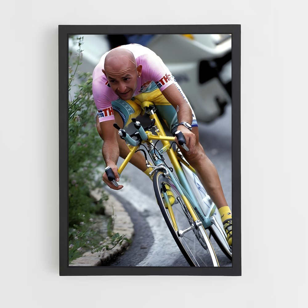 Poster Marco pantani – affiche Cyclisme (vue 2)